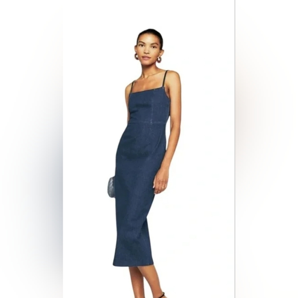 Jason Wu Dark Denim Pencil Dress (L)